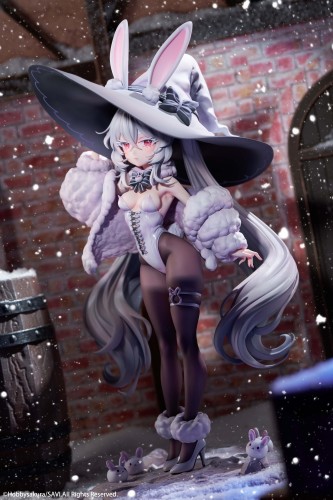 【Pre order】Hobby Sakura Studio 1/6 PVC Moon Witch Police Marshmallow  (Copyright)