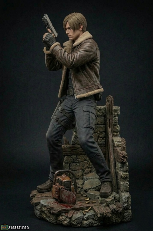 【Pre order】3109 Studio 1/4 Resident Evil 4 Leon Scott Kennedy