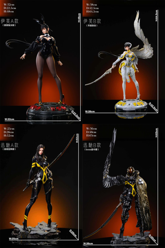 【Pre order】Sword Studio x Wing Studio - Stellar Blade Eve & Tachy