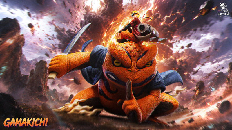 【Pre order】Nocturne Studio 1/7 Naruto Gamakichi