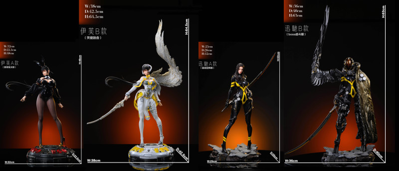 【Pre order】Sword Studio x Wing Studio - Stellar Blade Eve & Tachy