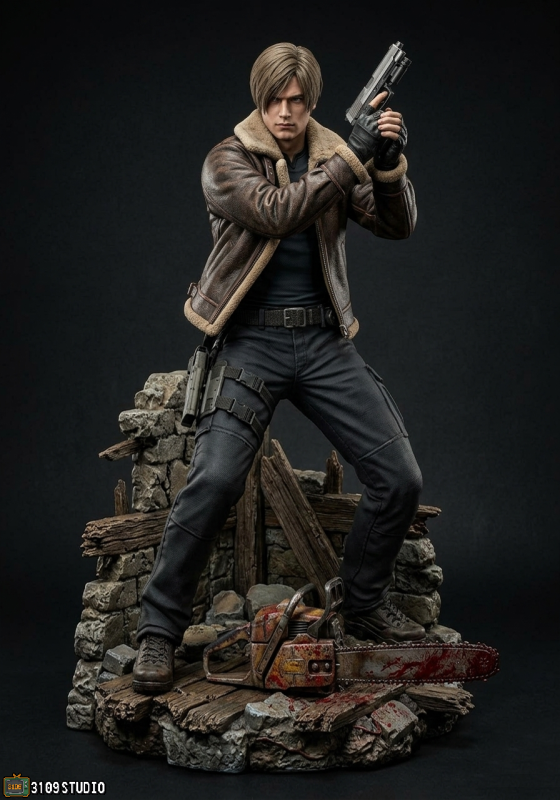 【Pre order】3109 Studio 1/4 Resident Evil 4 Leon Scott Kennedy