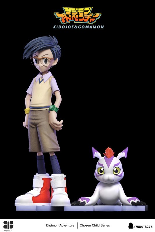 【Pre order】Butterfly Studio MH Scale & 1/6 Digimon Kido Jo & Gomamon
