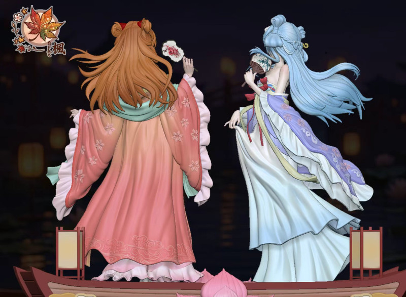 【Pre order】Fengye Studio 1/6 Neon Genesis Evangelion Ayanami Rei & Asuka