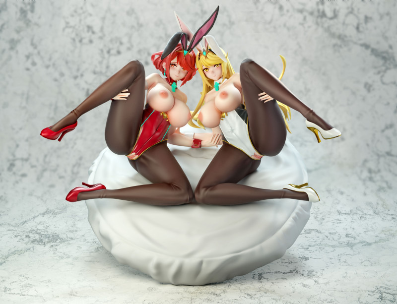 【Pre order】NTR STUDIO 1/6 Scale Bunny Girl Mythra & Pyra