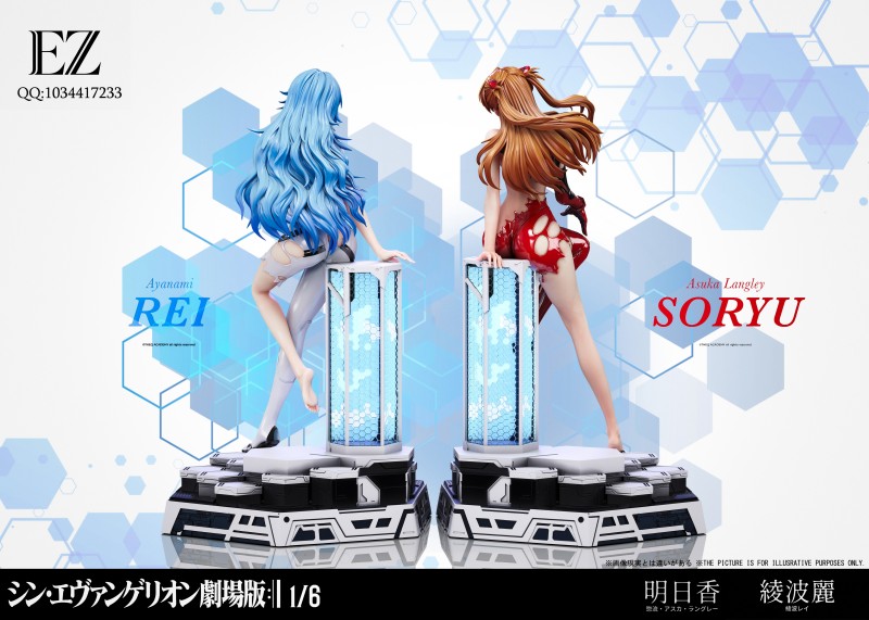 【Pre order】EZ Studio 1/6 Asuka & Ayanami Rei