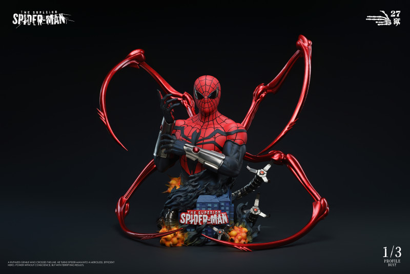 【Pre order】27abyss Studio Superior Spider Man bust
