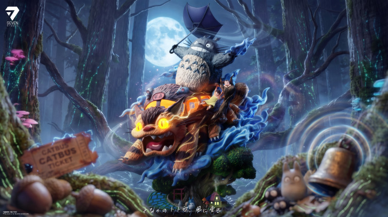 【Pre order】Seven Studio Totoro Ride the wind