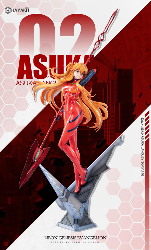 【Pre order】HAYAKU Studio Asuka & Ayanami Rei