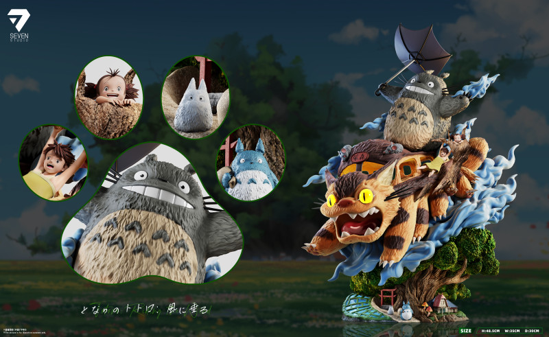 【Pre order】Seven Studio Totoro Ride the wind