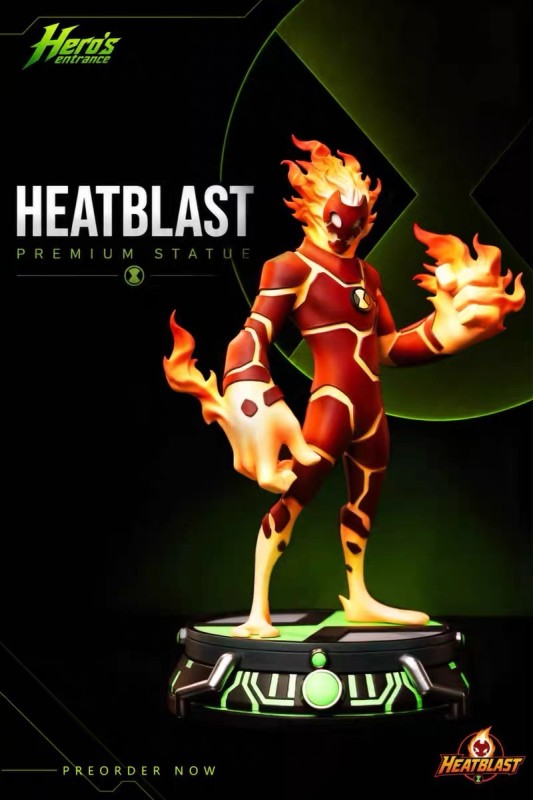 【Pre order】Hero's Entrance Studio Heatblast