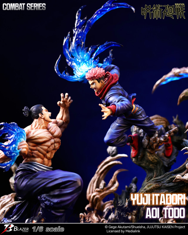 【Pre order】Blazer Studio1/6 Jujutsu Kaisen Yuji Itadori X Aoi Todo (Copyright)