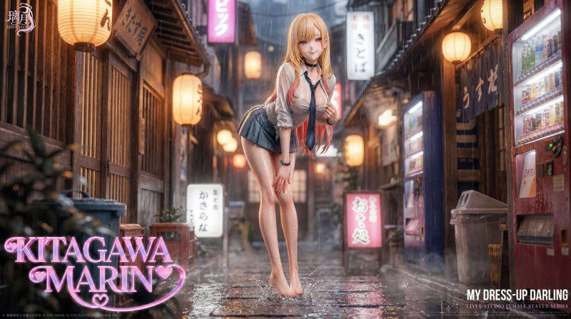 【Pre order】Liyue Studio Kitagawa Marin Rainy Town Scene  (My Dress-Up Darling)