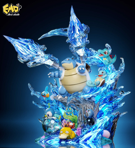 【Pre order】EMO Studio Water type Pokemon Group with LED