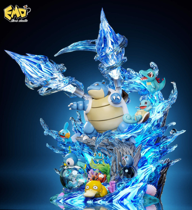 【Pre order】EMO Studio Water type Pokemon Group with LED