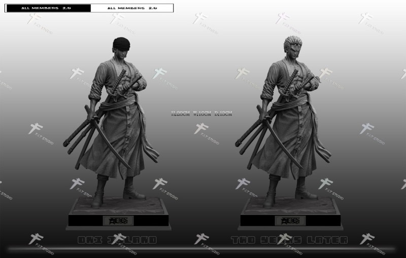 【Pre order】F.I.T Studio Roronoa Zoro One Piece