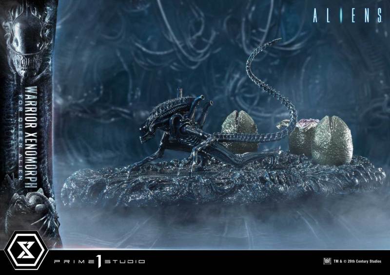 【Pre order】Prime 1 Studio - Ultimate Diorama Masterline Aliens (Film) Warrior Xenomorph for Queen Alien UDMAL-02