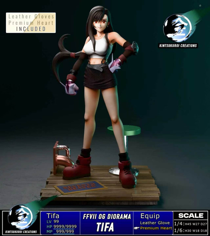 【Pre order】Kintsukuroi Creations Studio 1/6 &1/4 FFVII OG TIFA