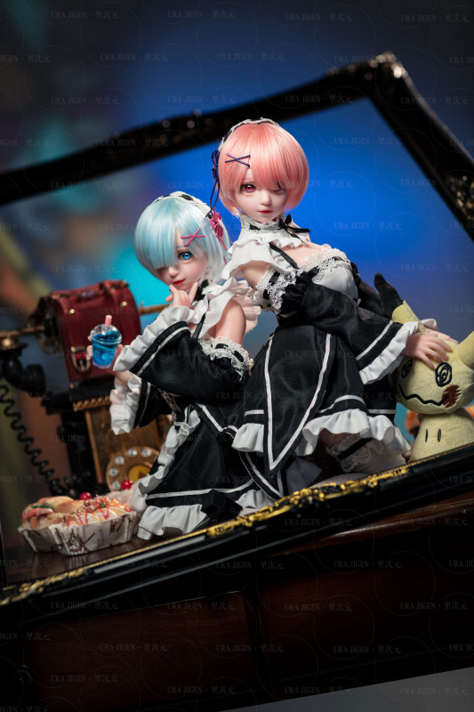 【Pre order】Bezlya - Xing Cos Ram & Rem Silicone Doll (Copyright)