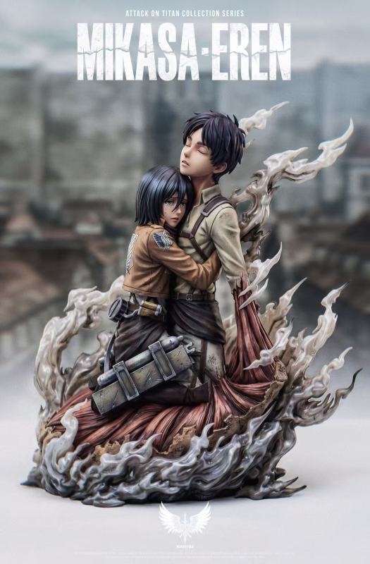 【Pre order】Saoirse Studio 1/6 Attack On Titan Eren & Mikasa Embrace Scene