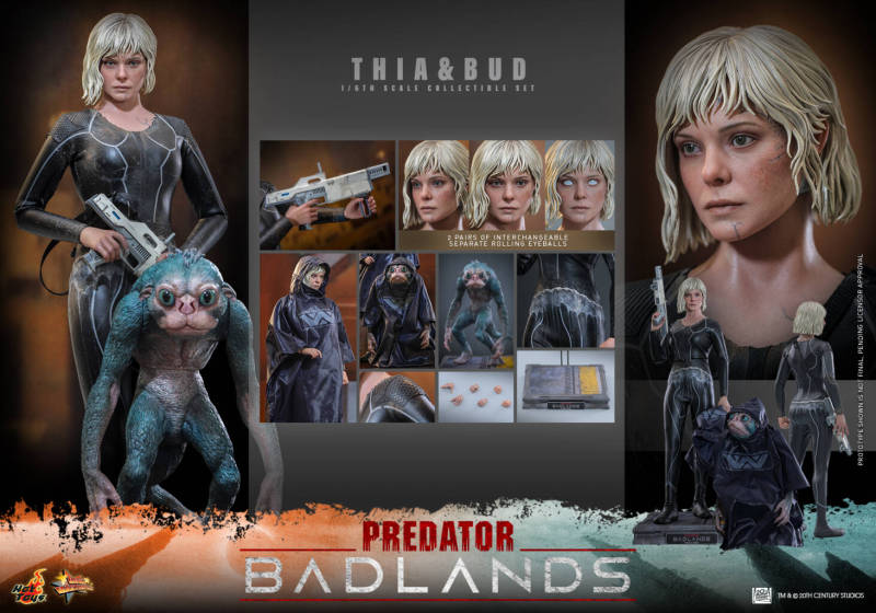 【Pre order】Hot Toys MMS900 Predator Badlands Thia & Bud 1/6 Scale