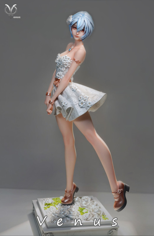 【Pre order】Venus Studio 1/4 Evangelion Ayanami Rei Wedding Dress Statue