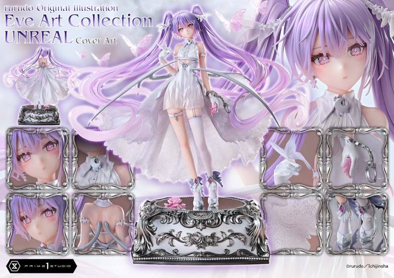 【Pre order】Prime 1 Studio 1/5 Eve rurudo UNREAL Cover Art Licensed Statue Eve Art Collection