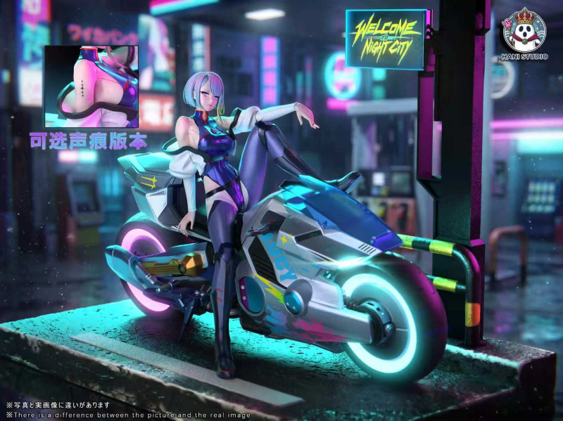 【Pre order】Hani Studio 1/6 Motorcycle Lucy & Cyberpunk: Edgerunners