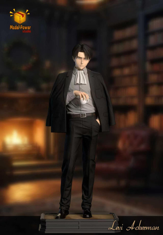 【Pre order】Model Power Studio Attack On Titan Levi Ackerman Resin Statue