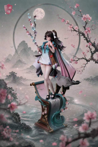 【Pre order】Pofang Studio 1/6 Wuthering Waves Zhezhi Resin Statue