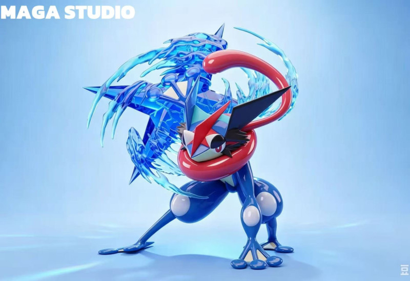 【Pre order】Maga Studio 1/20  Pokemon Ash Ketchum & Greninja