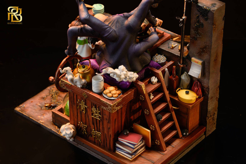 【Pre order】ReBorn Studio Spirited Away Chihiro Ogino & Kamaji Scene Statue