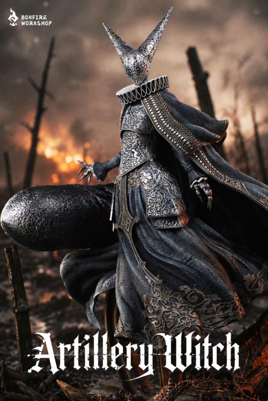 【Pre order】Bonfire Workshop Resin Statue Trench Crusade Artillery Witch