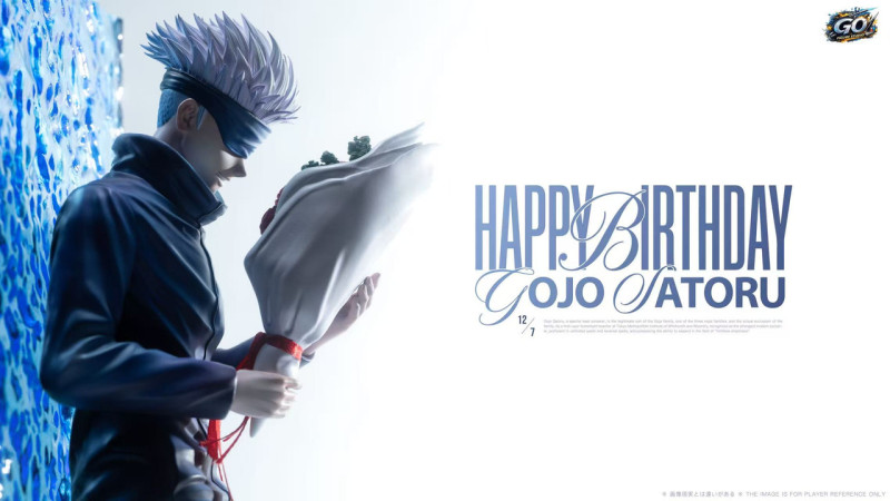 【Pre order】GO FIGURE Studio 1/6 Satoru Gojo Bouquet Jujutsu Kaisen Resin Statue