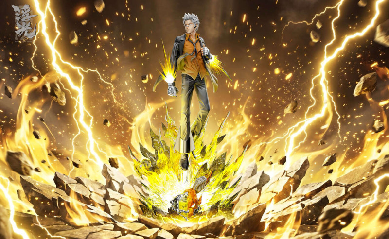 【Pre order】Floating light Studio 1/6 Hitman Reborn Sasagawa Ryōhei Resin Statue