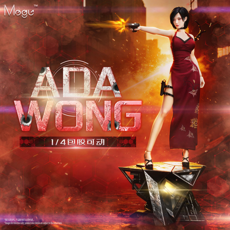 【Pre order】Mogu Studio 1/4 Resident Evil Ada Wong action figure with LED