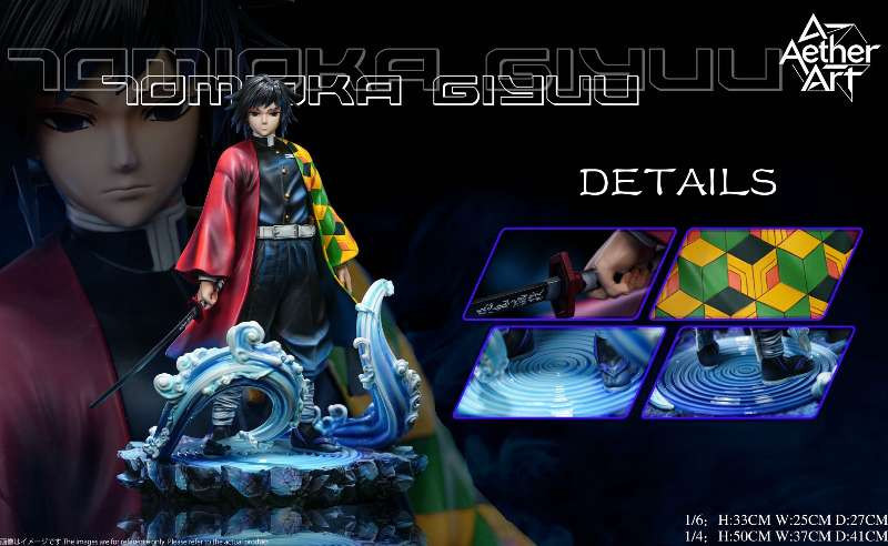【Pre order】Aether art Studio 1/6 & 1/4 Demon Slayer Tomika Giyuu & Iguro Obanai