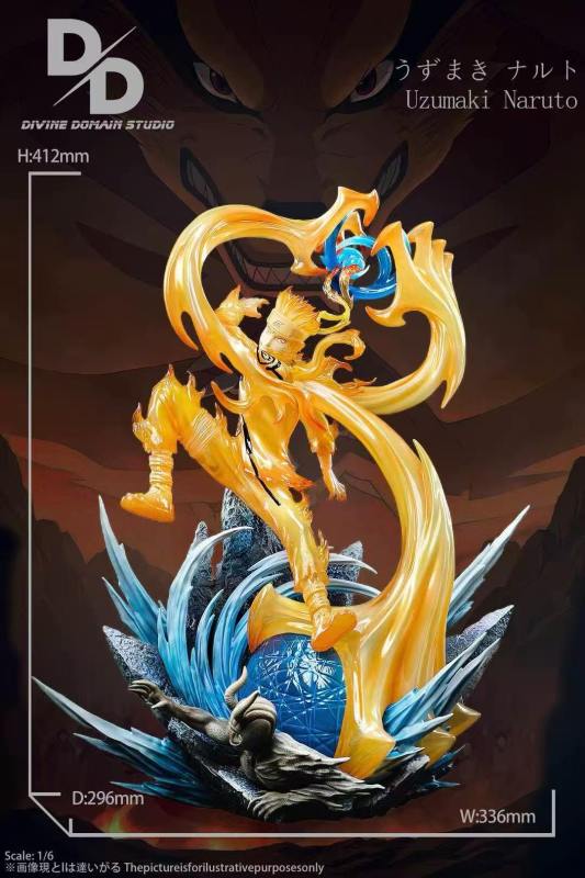 【Pre order】Divine Domain Studio 1/6 Naruto Uzumaki Kurama Mode