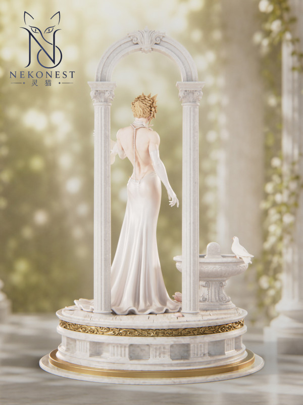 【Pre order】NekoNest Studio 1/6 Scale FF7 Cloud Strife White Dress Statue