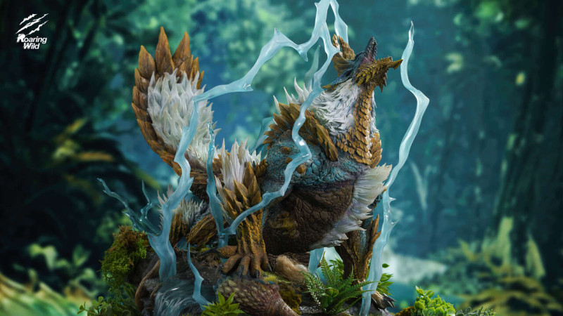 【Pre order】Roaring Wild Studio Monster Hunter Zinogre & Stygian Zinogre & Thunderlord Zinogre