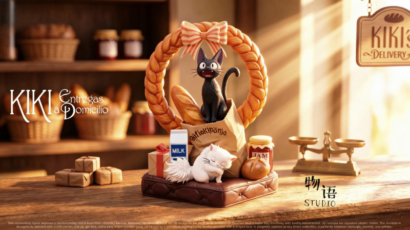 【Pre order】WuYu Studio Kiki's Delivery Service Jiji & Lily cat
