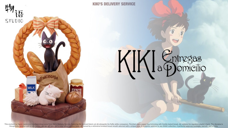 【Pre order】WuYu Studio Kiki's Delivery Service Jiji & Lily cat