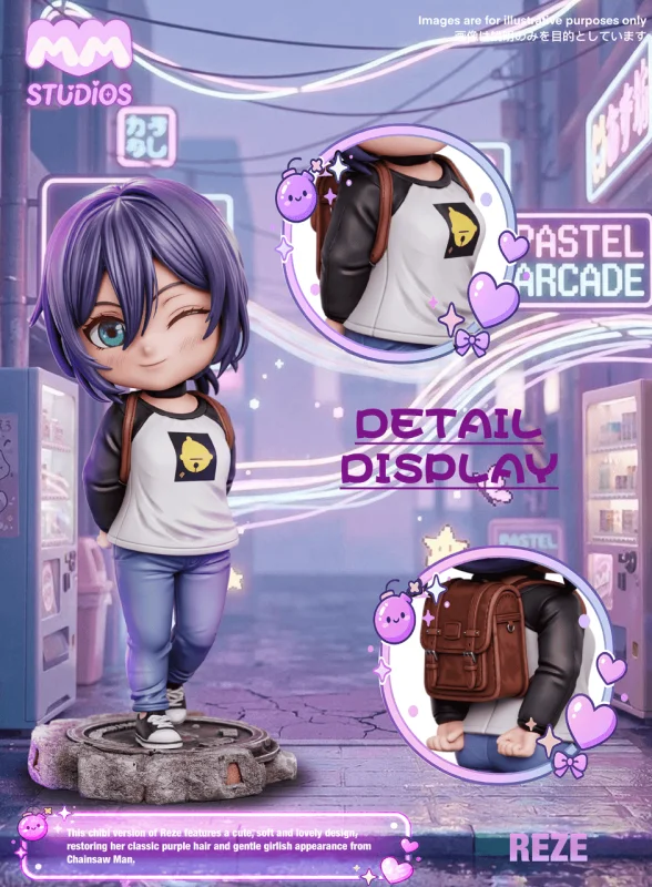 【Pre order】MM Studio Chainsaw Man Q ver Reze Resin Statue