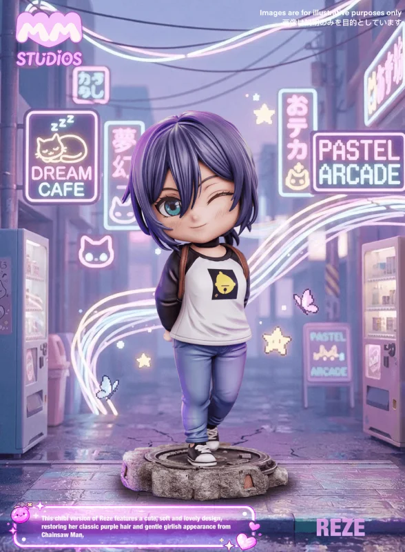 【Pre order】MM Studio Chainsaw Man Q ver Reze Resin Statue