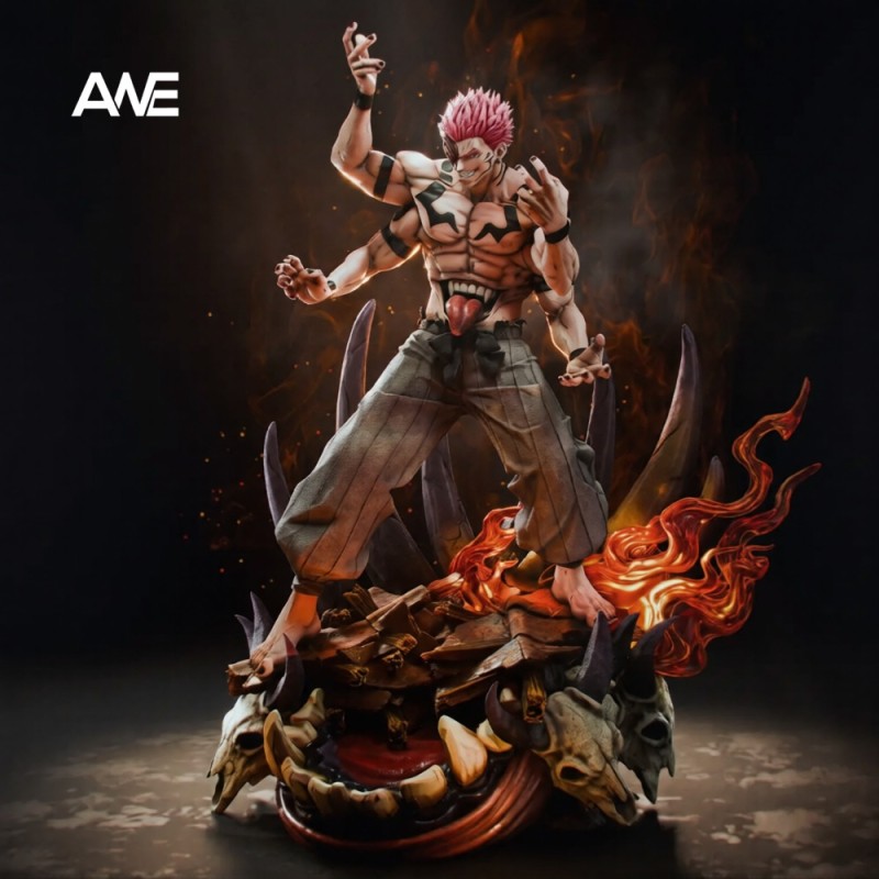 【Pre order】ANE Studio Jujutsu Kaisen Ryomen Sukuna Resin Statue
