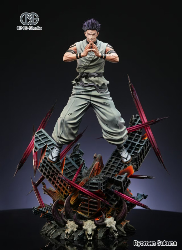 【Pre order】OMG Studio1/6 Jujutsu Kaisen Ryomen Sukuna Resin Statue