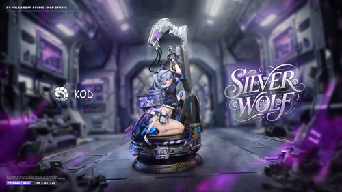 【Pre order】Polar Bear Studio×KOD Studio 1/4 Honkai: Star Rail Silver Wolf