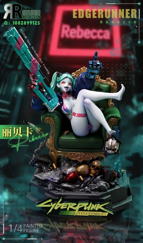 【Pre order】Reflection Studio 1/4 Cyberpunk Edgerunners Rebecca Resin Statue