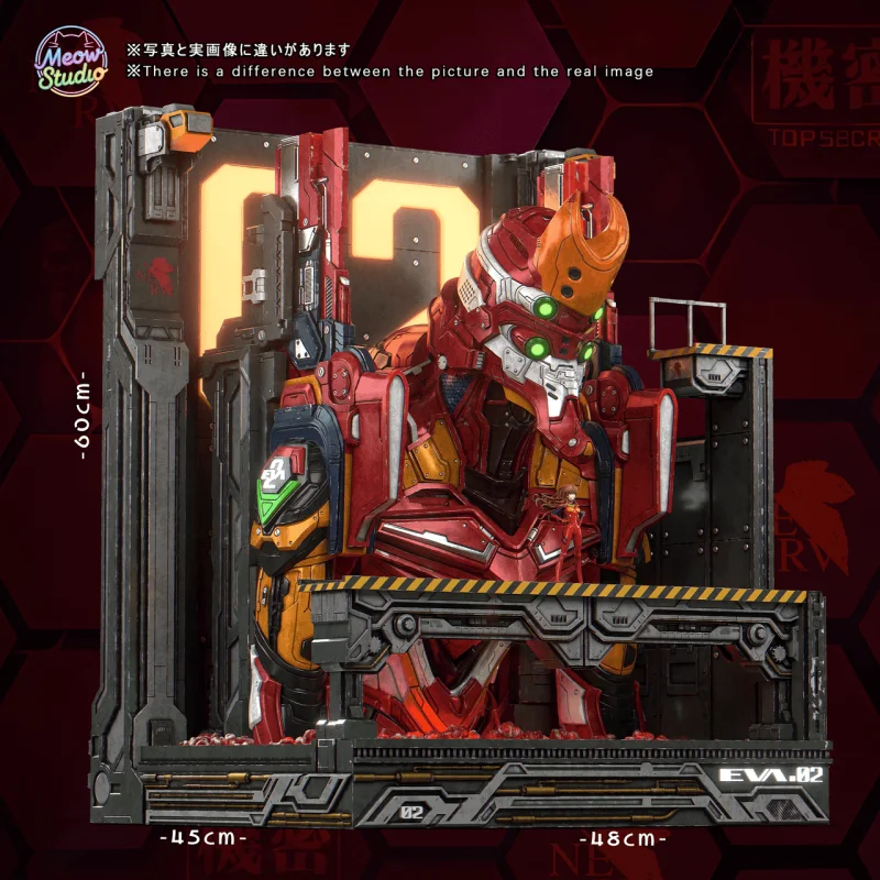 【Pre order】Meow Studio Neon Genesis Evangelion EVA-02 & Asuka with LED