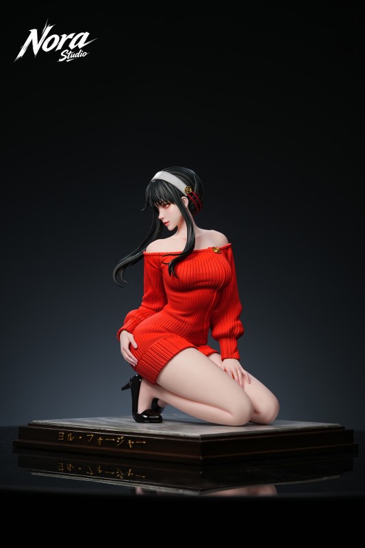 【Pre order】Nora Studio 1/4 Spy x Family Yor Forger Red Sweater Resin Figure